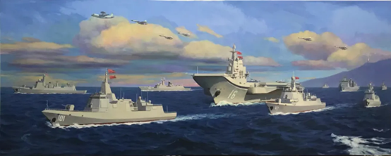 Naval art exhibition opens in Taizhou city3.png