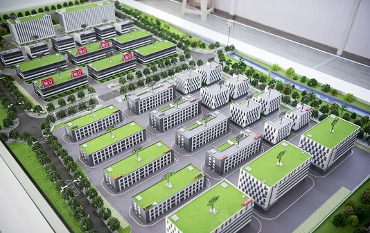 Taizhou's Hailing district unveils nifty industrial park