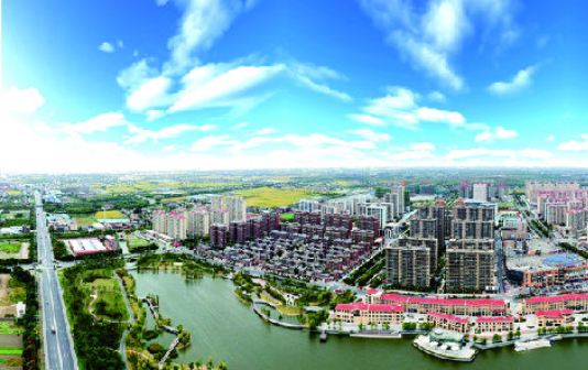 Taixing's Huangqiao town speeds up its projects 