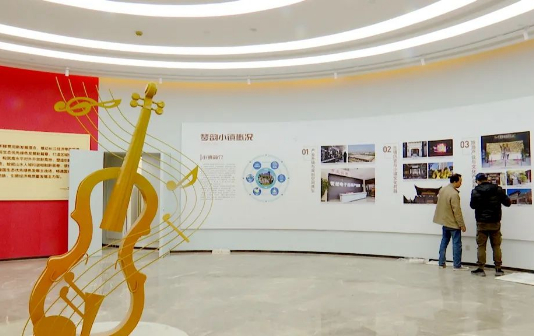 Huangqiao town violin urban space to start operations