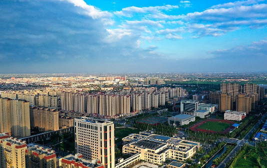 Taixing's Huangqiao town improves conditions for residents