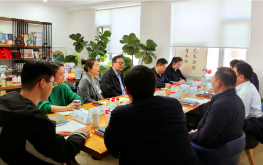 Taixing delegation visits China nutrition, health food body 