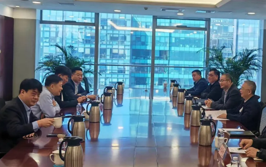 Taixing Huangqiao EDZ delegation visits Beijing power utility