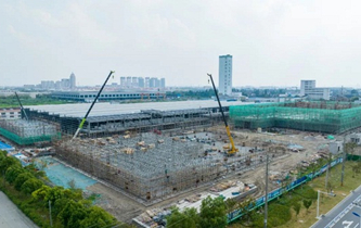 Jiangyan district steps up projects build-out
