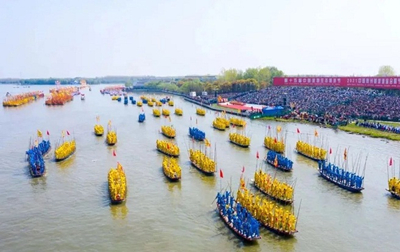 Jiangyan extends invitation for Qintong Boat Festival
