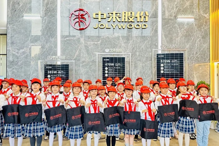Jiangyan technology group welcomes young science enthusiasts