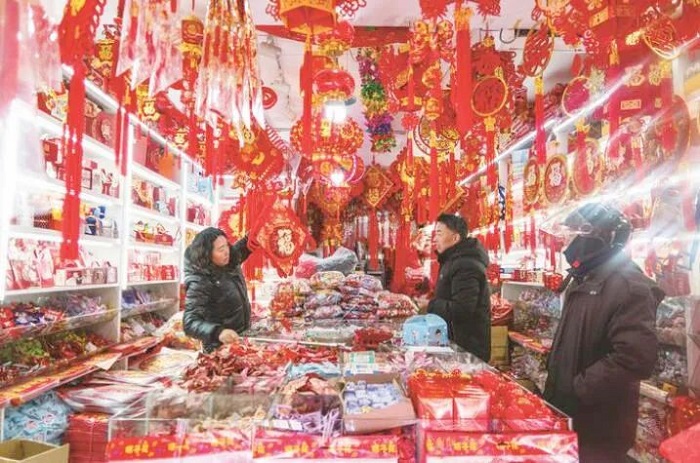 Jiangyan residents prepare for Spring Festival