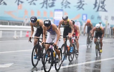 2024 Asia Triathlon Cup staged in Taizhou city