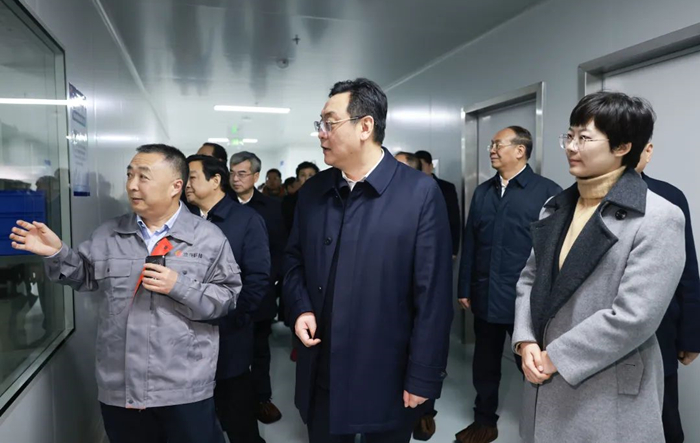 Top officials view projects in Taizhou's Jiangyan district