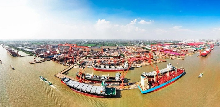 Jingjiang shipbuilder's orders surpass 100b yuan