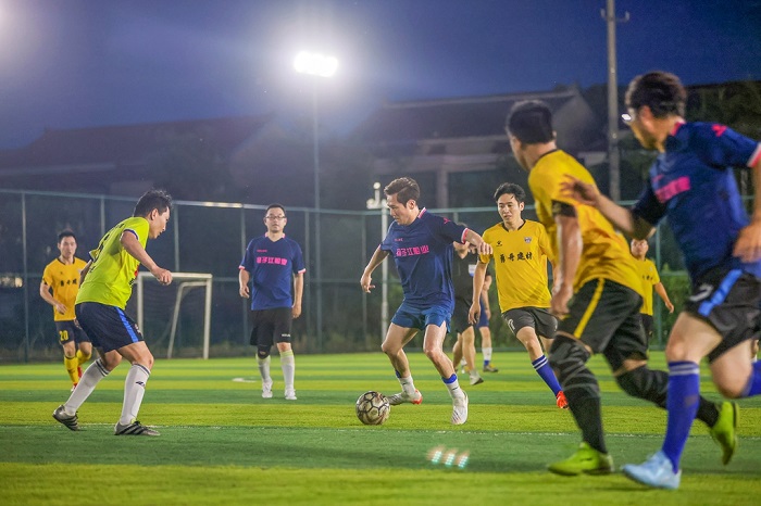 Football tournament kicks off in Xinhe village