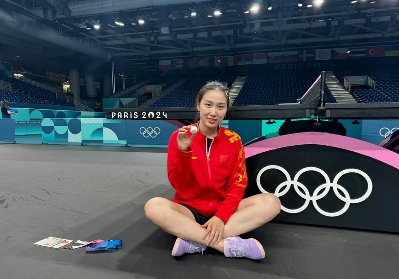 Qian Tianyi from Jingjiang wins the national table tennis championship