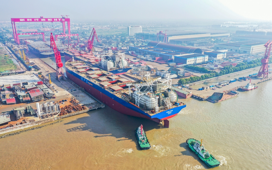  New Times Shipbuilding honored among Taizhou's best 10 enterprises