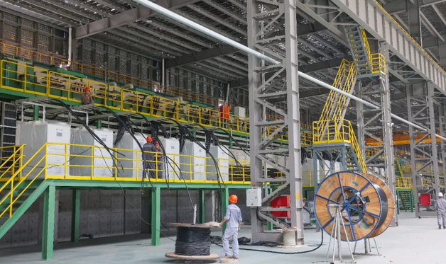 Construction progresses on new metal materials projects in Jingjiang ETDZ