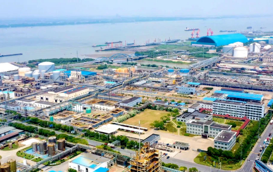 Taixing EDZ plastics plant advances its construction
