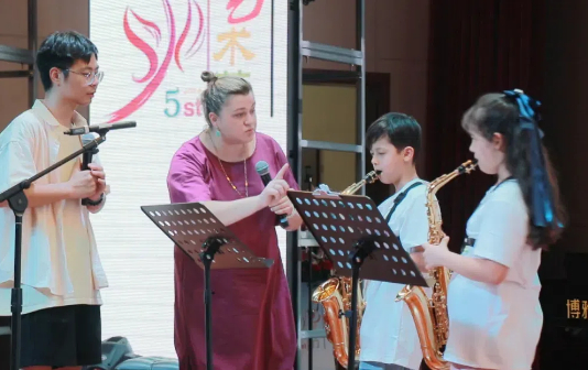 Saxophone contest staged in Taixing High-tech Zone