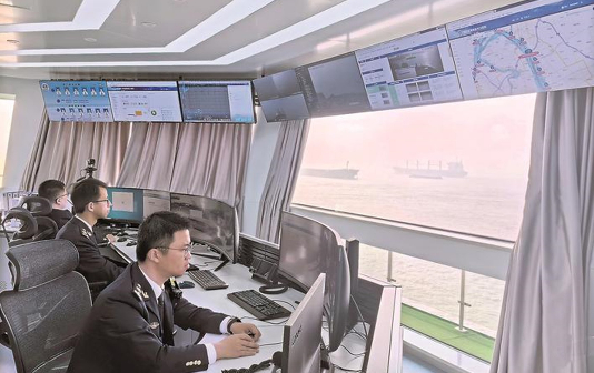 Taizhou port, shipping information system used at 400 wharves