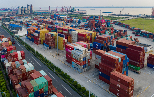 Taizhou city logistics park excels in global trading
