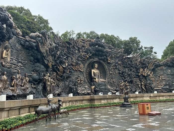 The Lingshan Mountain Scenic Area features one of the largest and most representative collections of Buddhist architecture and art in China..jpg