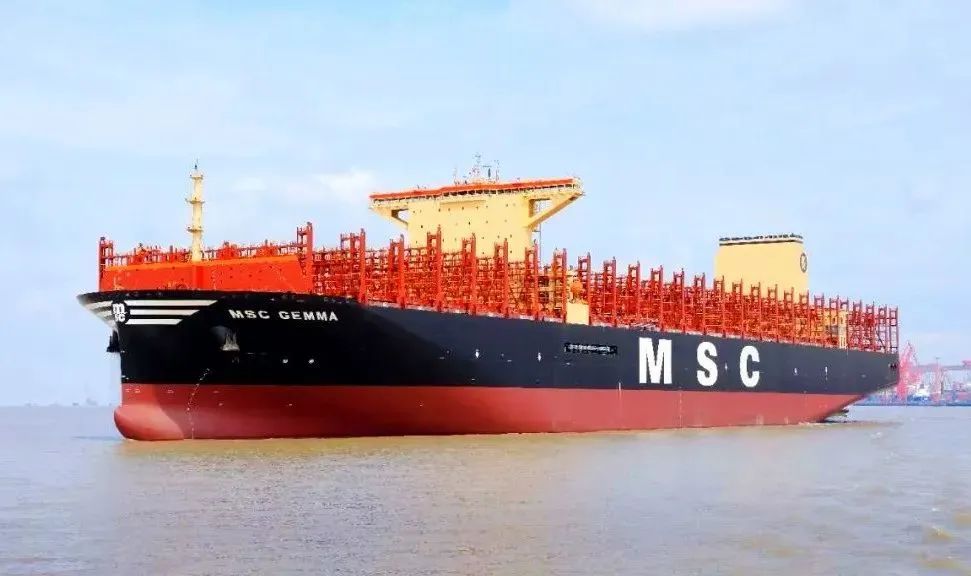 World's largest container vessel delivered with steel plates from Shagang Group