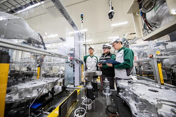 Zhangjiagang automatic transmission maker embraces intelligent manufacturing