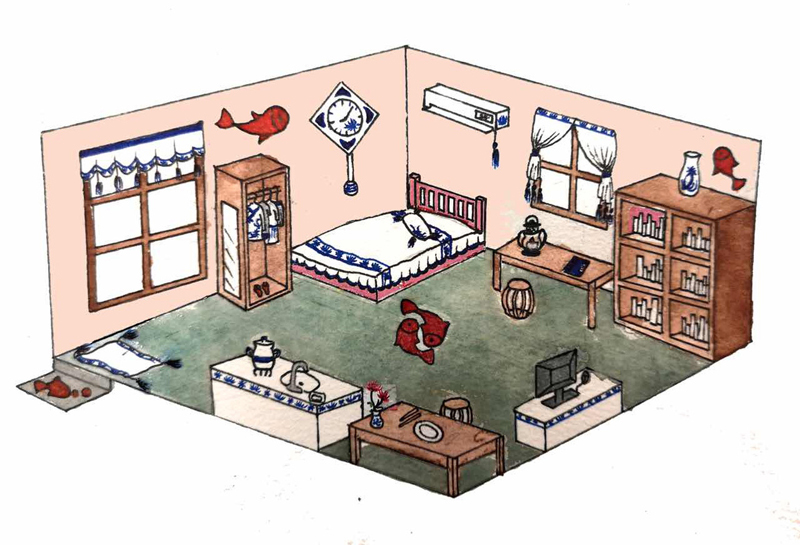 Middle school students' dream rooms go viral 6.jpg