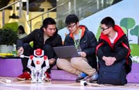 Robot competition commences in Taizhou