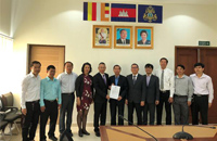Chinese university in Cambodia gains domestic educational support