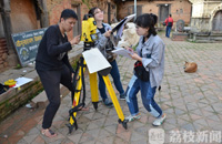 Jiangsu students, teachers map Nepali world heritage sites