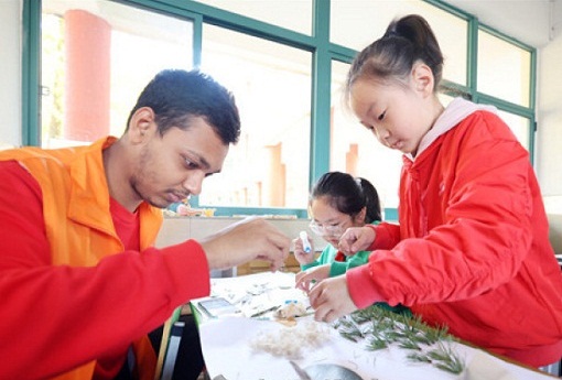 Nantong students celebrate International Students' Day