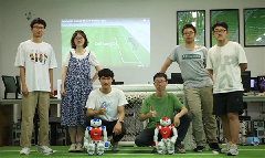 Jiangsu university team 3rd in global robot soccer competition