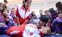 China launches campaign to promote first aid training in schools