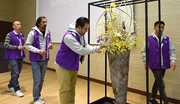 Exhibition showcases volunteers' efforts in promoting peace