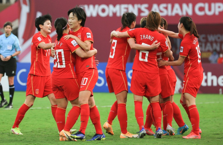 Jiangsu girls feature in AFC Women's Asian Cup triumph