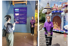 ​Intl students experience Yancheng amusement park via livestreaming