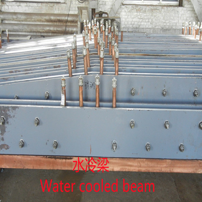 Water-cooled beam