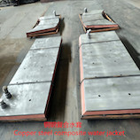 Copper-steel composite water jacket