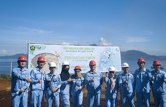PT. Wanatiara Persada promotes local mining reclamation