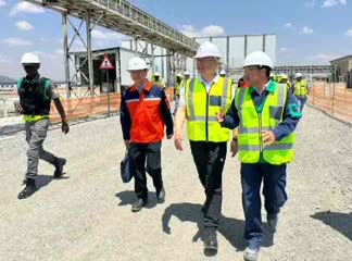 Head of Jinchuan completes South African projects inspection