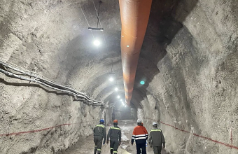 The 0-400ml ramp of Musonoi Project of Jinchuan Group Metorex Limited connected