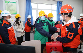 Wang Yongqian visits Jinchuan’s employees to deliver New Year greetings