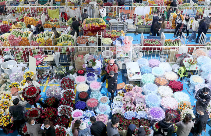 Flower prices spike as cold weather stems supply