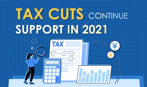 Tax cuts continue support in 2021