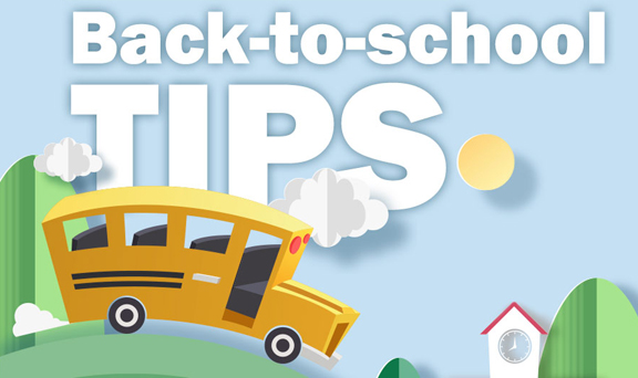 Tips for a safe return to school