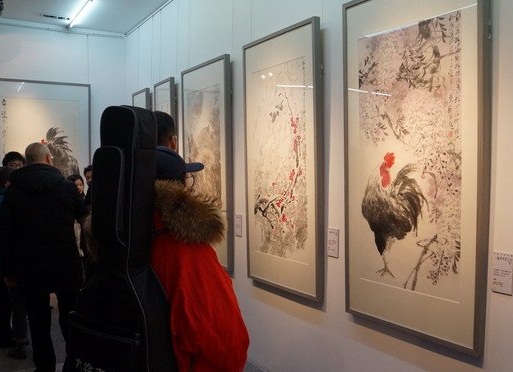 Professor's artwork displayed in Chongchuan