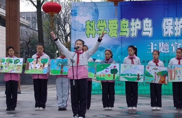 Chongchuan raises awareness of protecting birds