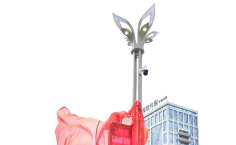 Nantong gets first 5G smart street lamps