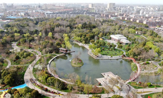 Glorious spring comes to Tangzha Park