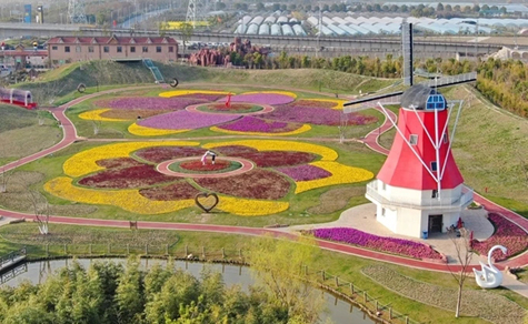 Captivating spring views of Wonderful Farm in Chongchuan