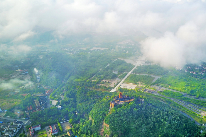 Nantong's five-mountain forest park creates green refuge
